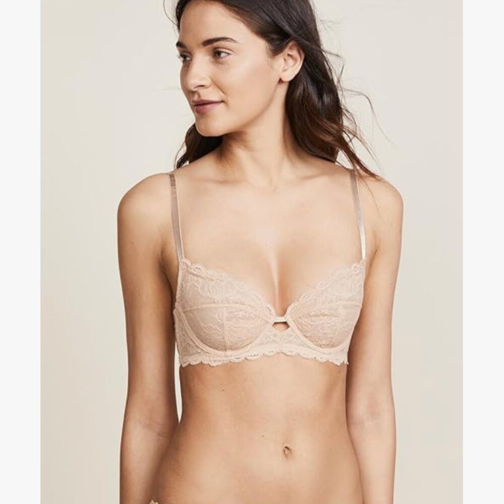 Calvin Klein Women's Seductive Comfort Unlined Lace Bra
